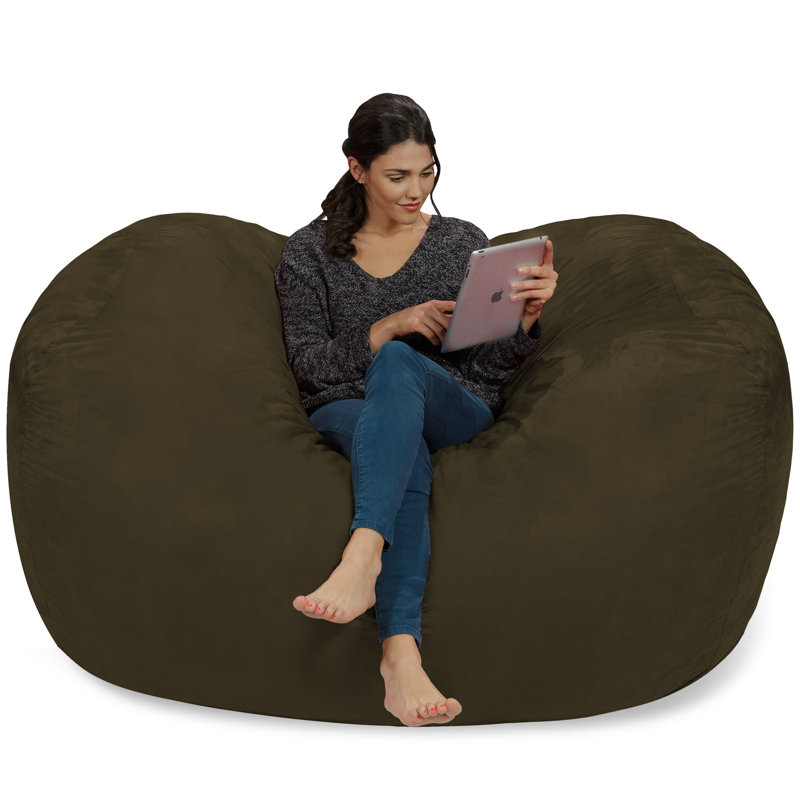 Symple Stuff Large Bean Bag Sofa & Reviews Wayfair